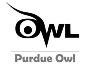 Purdue Owl Button